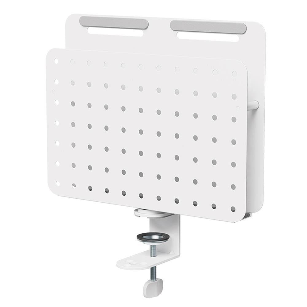 LogiLink Lochplatten-Organizer, Klemmmontage, Weiß, 36,2×15,8×44,5 cm