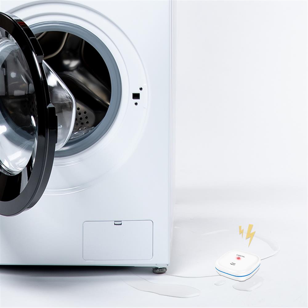 LogiLink Wasserlecksensor – Zuverlässiger Schutz vor Wasserschäden, IP65, Alarm >85 dB