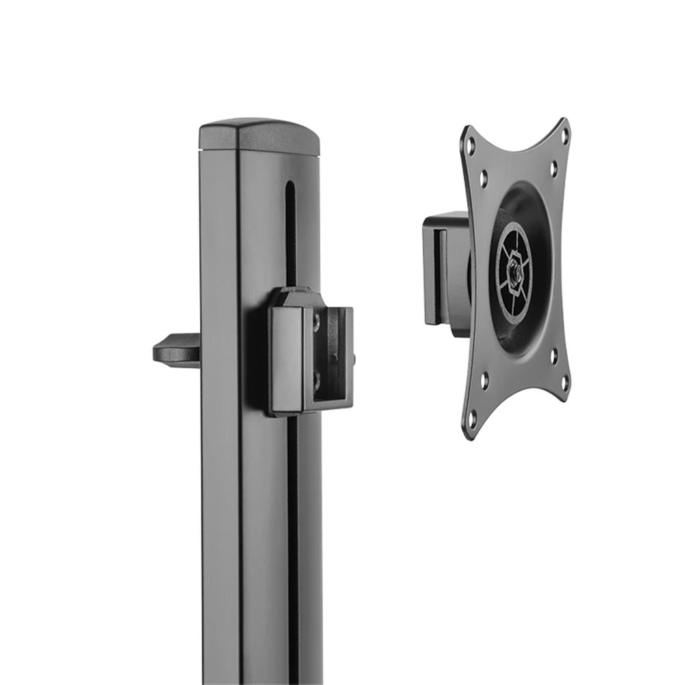 LogiLink Monitorhalterung, 17-32", Stahl, flache & gebogene Monitore, 8 kg max.