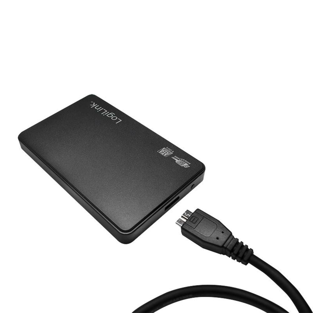 LogiLink Festplattengehäuse 2,5" SATA USB 3.0 Schwarz