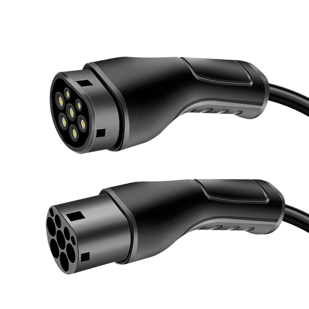 LogiLink E-Auto-Ladekabel Typ 2 – 3-phasig, 32 A, 22 kW, 10 m, inkl. Tasche