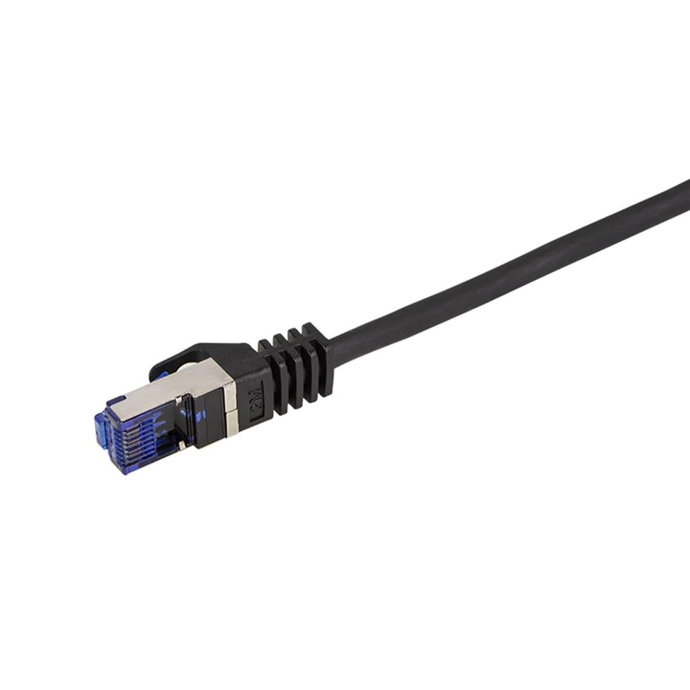 LogiLink Cat.6A Patchkabel 3 m S/FTP Ultraflex schwarz RJ45 10Gbit LAN Kabel