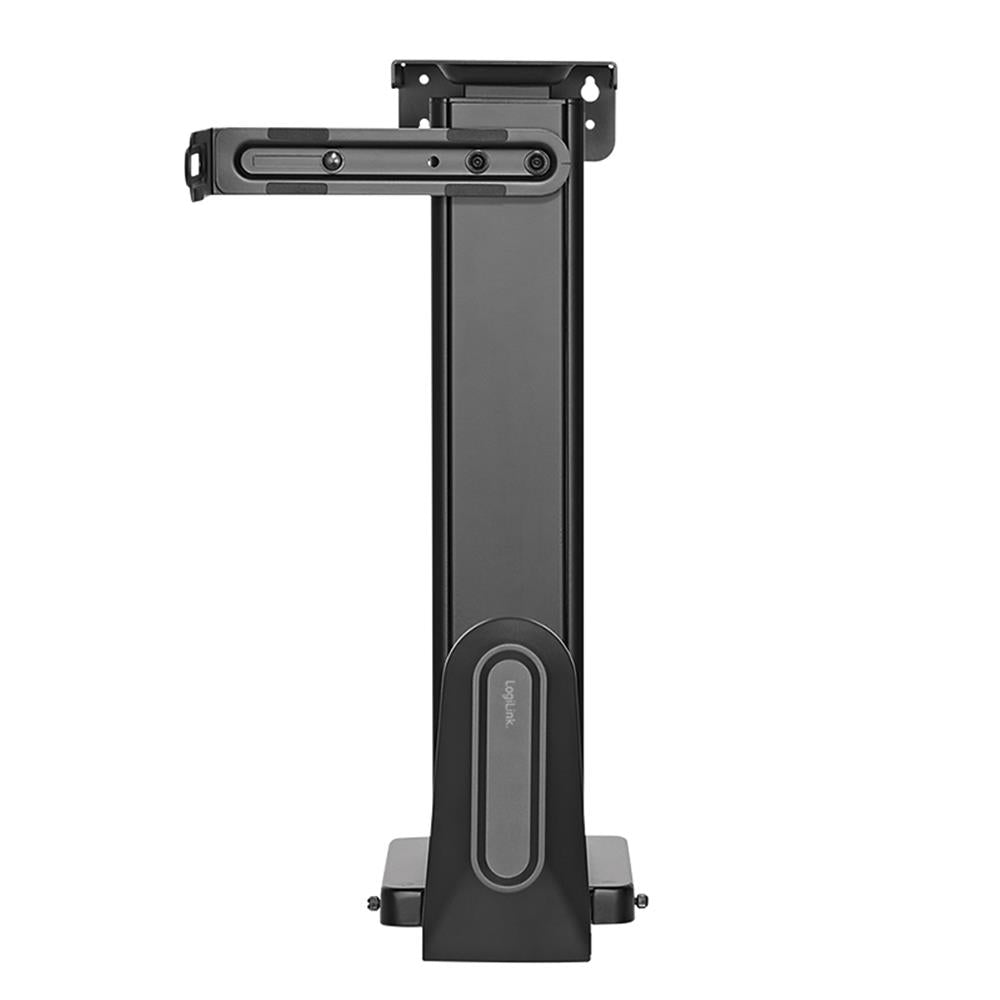 LogiLink PC-Tower-Halterung bis 20 kg, einstellbar, Untertisch-/Wandmontage, Schwarz