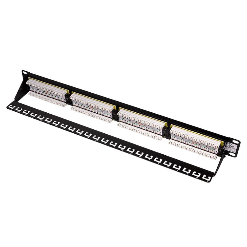 LogiLink CAT6 Patch Panel 19" 24-Port ungeschirmt,