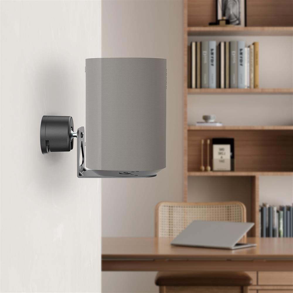 LogiLink Lautsprecher-Wandhalterung für SONOS ERA 100 & 300, max. 5 kg, schwarz