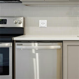 LogiLink Unterputz-Steckdose mit 2x USB-C, 25 W PD, weiß