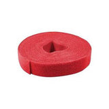 LogiLink Kabelbinder aus Klettband Rolle 16mm wetterfest rot 4 m