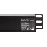 LogiLink 19" Steckdosenleiste 8-fach IEC320 C13 mit ÜSS und Schalter