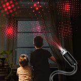 LogiLink USB-A LED-Sternenlicht, 6-Lichtmuster, mit flexiblem Hals