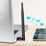 LogiLink Bluetooth 5.3 Adapter USB-A – 150 m Reichweite, 3 Mbit/s, Schwarz