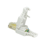 LogiLink RJ45-Modularstecker, Cat.5e, ungeschirmt, werkzeugfreie Montage