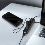 LogiLink USB 2.0 Hub Splitter 7-Port mit EIN/AUS Schalter und LED Anzeige