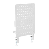 LogiLink Lochplatten-Organizer, Klemmmontage, Weiß, 42×47,7×9,9 cm