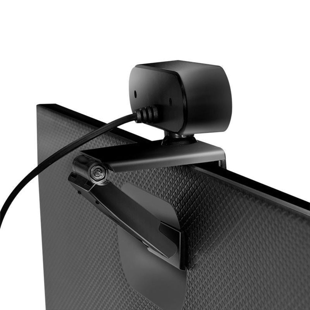 LogiLink HD-USB-Webcam mit Mikrofon Schwarz neigbar drehbar USB 2.0 Plug-and-Play