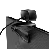 LogiLink HD-USB-Webcam mit Mikrofon Schwarz neigbar drehbar USB 2.0 Plug-and-Play