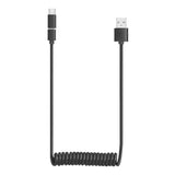 LogiLink Kfz Adapter 2x USB 10.5W + Antirutschmatte + Kabel USB-A Micro-B USB-C