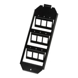 LogiLink 9 Port Bodentankeinsatz für 3 x 3 Keystone Module (208 mm System)