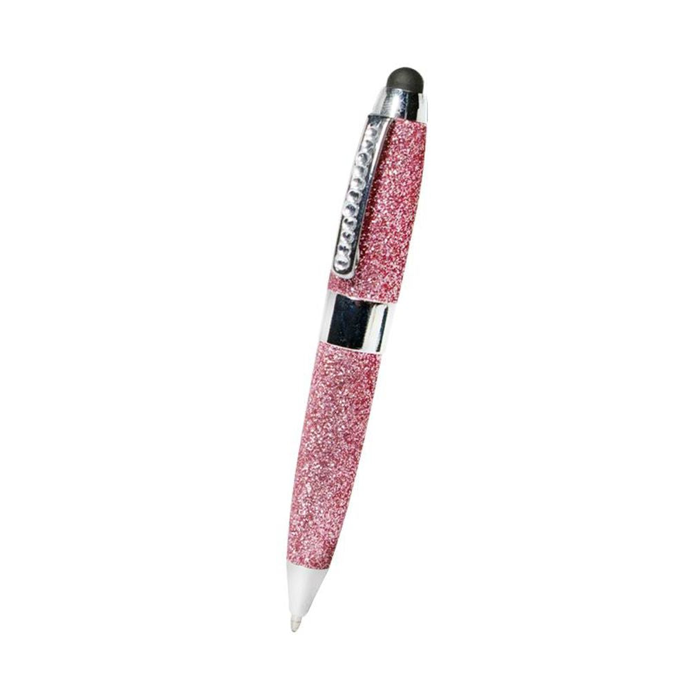 LogiLink Strassbesetzte Maus und Glitzer Stylus Touchpen in Pink