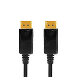 LogiLink DisplayPort-Kabel Stecker an Stecker 4K/60 Hz CCS schwarz 3 m