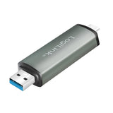 LogiLink USB 3.2 Gen1-Kartenleser, für SD- und microSD-Karte, Aluminiumgehäuse