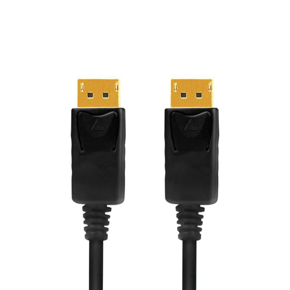 LogiLink DisplayPort-Kabel Stecker an Stecker 4K/60 Hz CCS schwarz 5 m