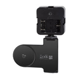 LogiLink Magnetischer Smartphone-Griff mit LED-Licht & BT5.2 Kameraauslöser – MagSafe-kompatibel