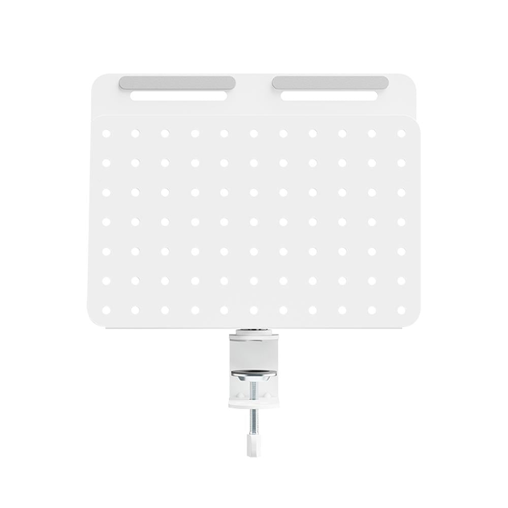 LogiLink Lochplatten-Organizer, Klemmmontage, Weiß, 36,2×15,8×44,5 cm