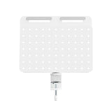 LogiLink Lochplatten-Organizer, Klemmmontage, Weiß, 36,2×15,8×44,5 cm