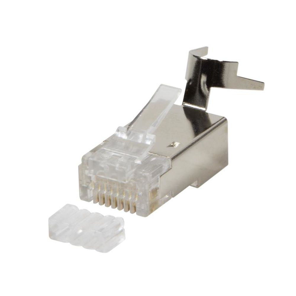 LogiLink RJ45-Modularstecker, Cat.8.1/Cat.6A, geschirmt, 10 Stück