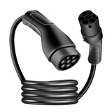 LogiLink E-Auto-Ladekabel Typ 2 – 3-phasig, 32 A, 22 kW, 10 m, inkl. Tasche