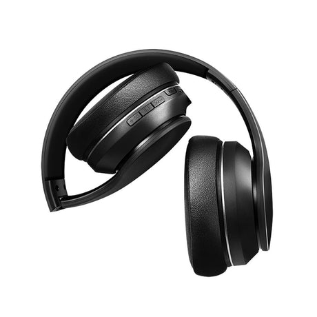 BT0053 Bluetooth 5.3 ANC-Headset mit 30h Akku und Tragetasche, Schwarz
