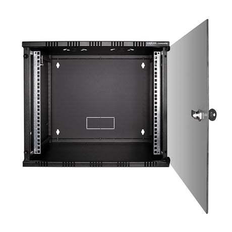 LogiLink 19" SOHO Wandschrank 9HE, 540 x 550 mm, unmontiert, schwarz