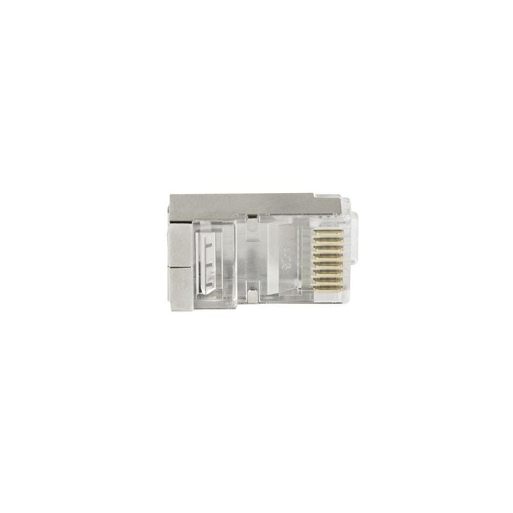 LogiLink RJ45-Modularstecker, Cat.6, geschirmt, vorne offen, 50 Stk.