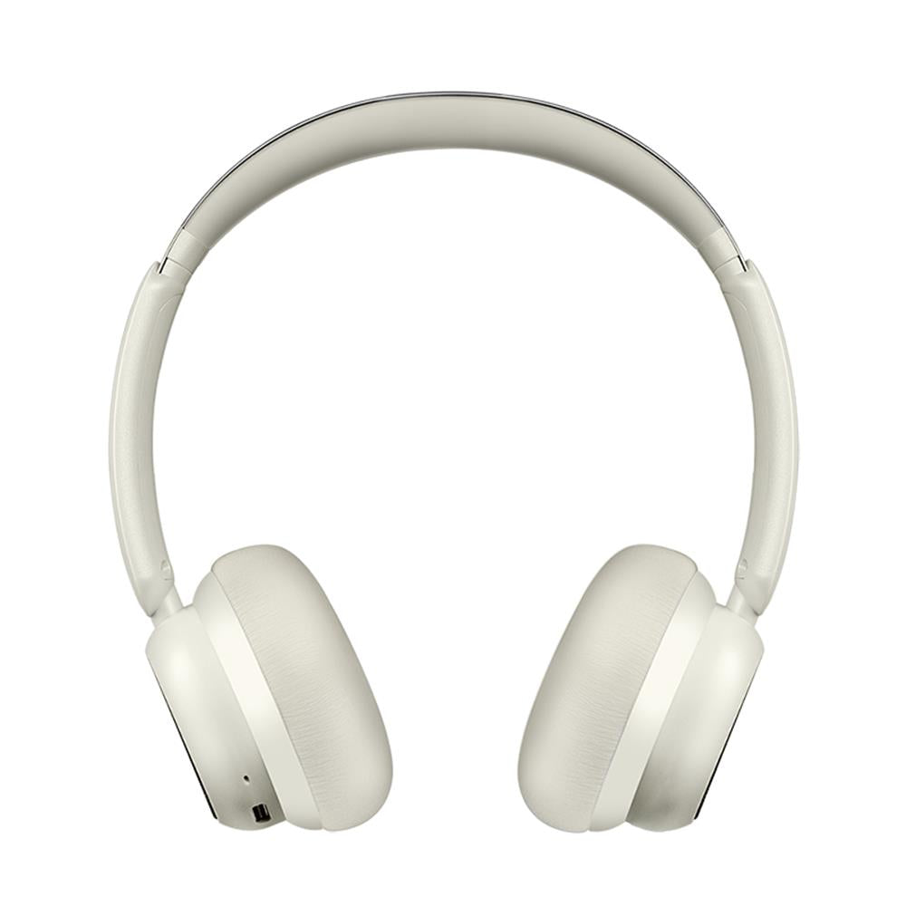 LogiLink AuraSolo Bluetooth 6.0 Headset, ANC, 20 Std. Akku, Braun