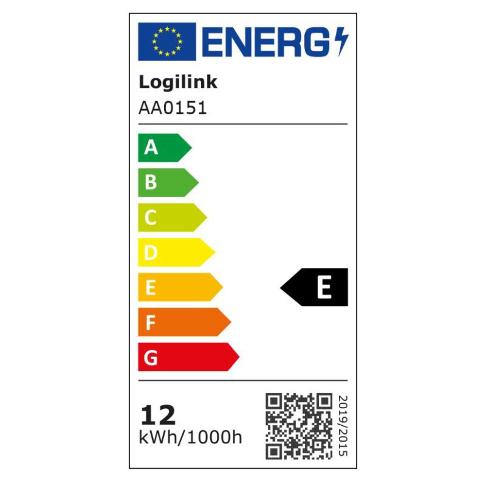 LogiLink LED-Ringlicht für Smartphones, Ø20 cm, mit Lichtregler