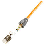 LogiLink RJ45-Modularstecker, Cat.8.1/Cat.6A, geschirmt, 10 Stück