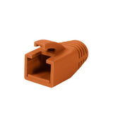 LogiLink RJ45-Stecker Knickschutztülle, 8,0 mm, orange, 50 Stk.