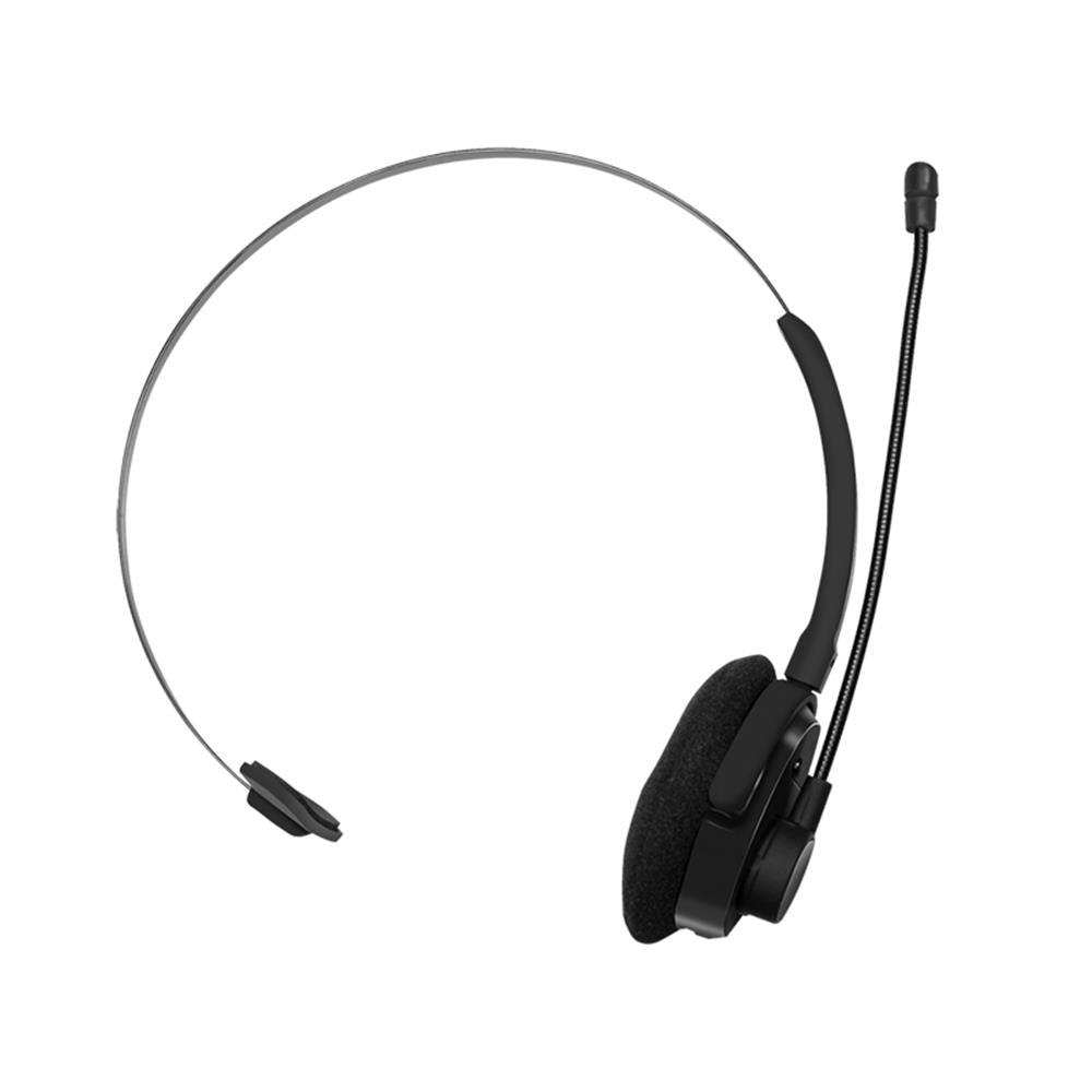 LogiLink Bluetooth Mono Headset mit Mikrofon, Schwarz