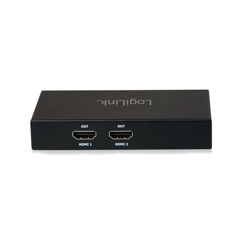 LogiLink 4K Mini DisplayPort 1.2 zu 2x HDMI Splitter