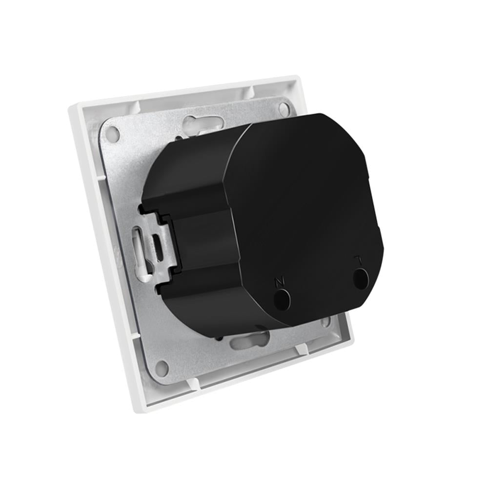 LogiLink Unterputz-Steckdose mit 2x USB-A & 1x USB-C Ladefunktion, 15 W, Weiß