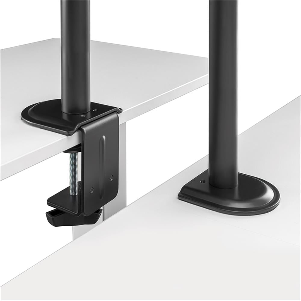 LogiLink Monitorhalterung 17–32", Armlänge 200 mm, Tischmontage, Schwarz