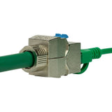 LogiLink Keystone Buchse Cat.8.1 STP AWG 22-24, werkzeuglos, 16,5mm breit