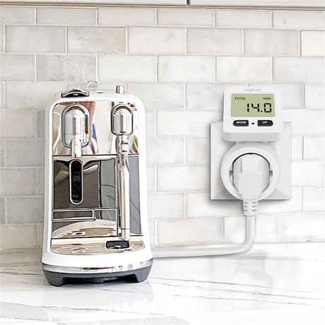 LogiLink Energiekosten-Messgerät mit 180° drehbarem Display – Stromverbrauch im Blick