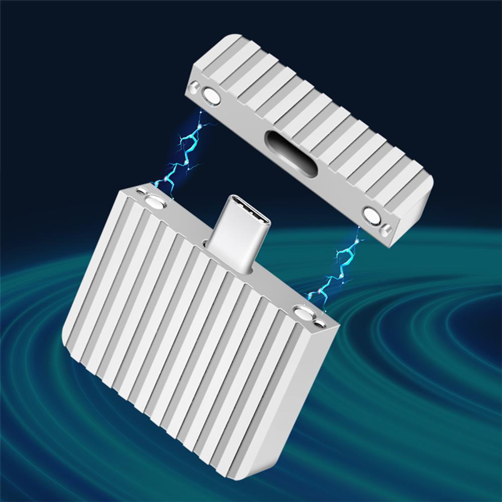 LogiLink USB 3.2 Gen2x1 SSD-Gehäuse, USB-C zu PCIe NVMe, Silber