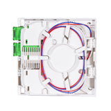 LogiLink FTTH-Anschlussdose – 2× SC/APC, inkl. 30 m Glasfaserkabel