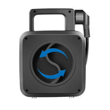 LogiLink Kabeltrommel 5 m, 4 Steckdosen, USB-A & USB-C, IP20, 3000 W