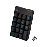 LogiLink Kabelloses Funk Keypad, 2,4 GHz, schwarz