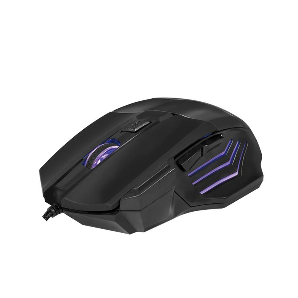 LogiLink Ergonomische USB-Gaming-Maus, 2400 dpi, Schwarz