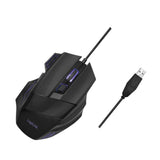 LogiLink Ergonomische USB-Gaming-Maus, 2400 dpi, Schwarz