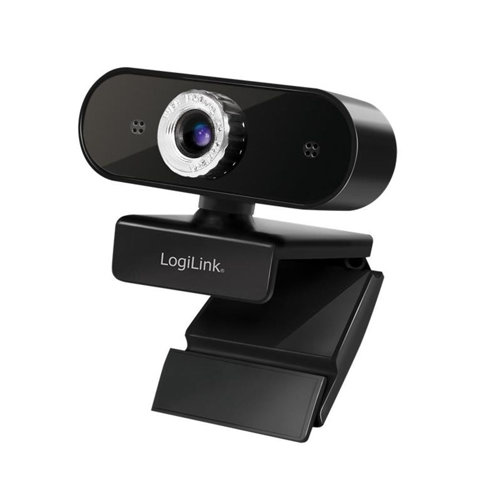 LogiLink Webcam Pro Full-HD-USB 1080p mit Mikrofon